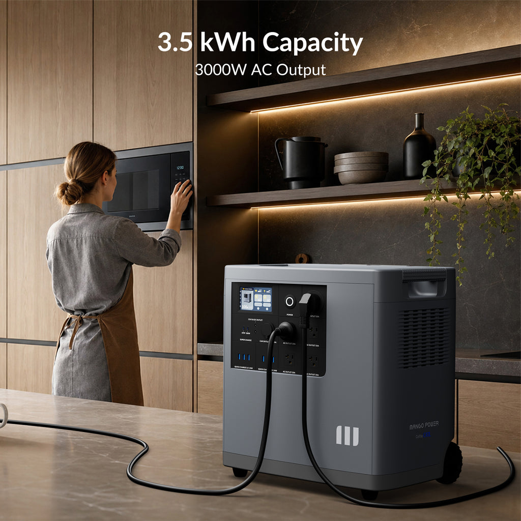 Mango Power Big Battery Solar Generator Kit