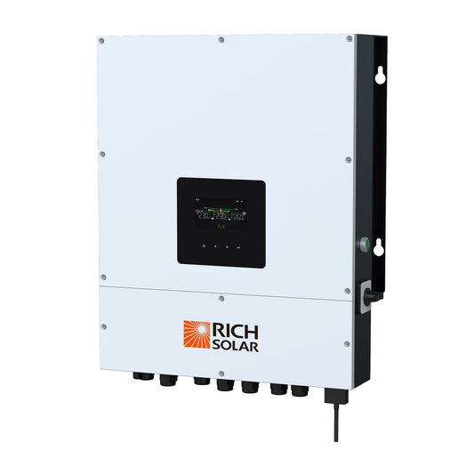 Rich Solar NOVA 6K | 6500 Watt (6.5kW) 48 Volt Off-Grid Hybrid Solar Inverter