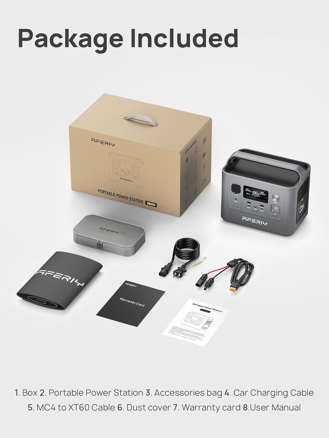 AFERIY P010 Portable Power Station 800W