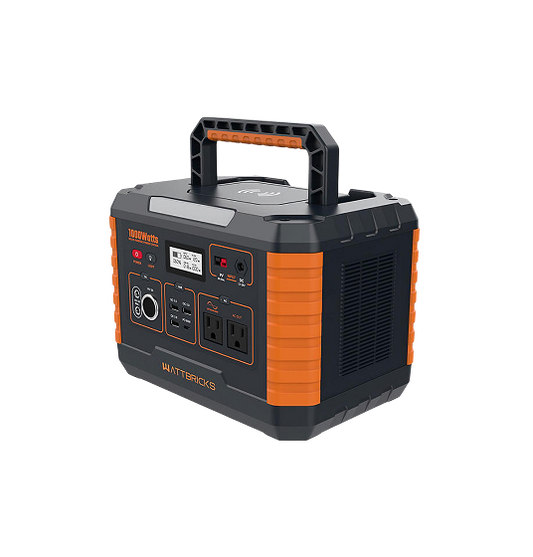 Wattbricks MP1000 Power Station (2000w Peak) 999wh