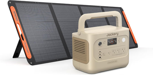 Jackery HomePower 1000 V2 (White) + 1 x Solar Saga 200W