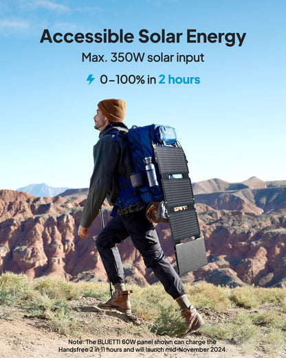 Bluetti Handsfree 2 Backpack Power Station