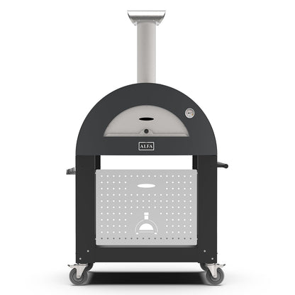 Alfa Moderno 2 Pizze Gas Pizza Oven w/ Rolling Base