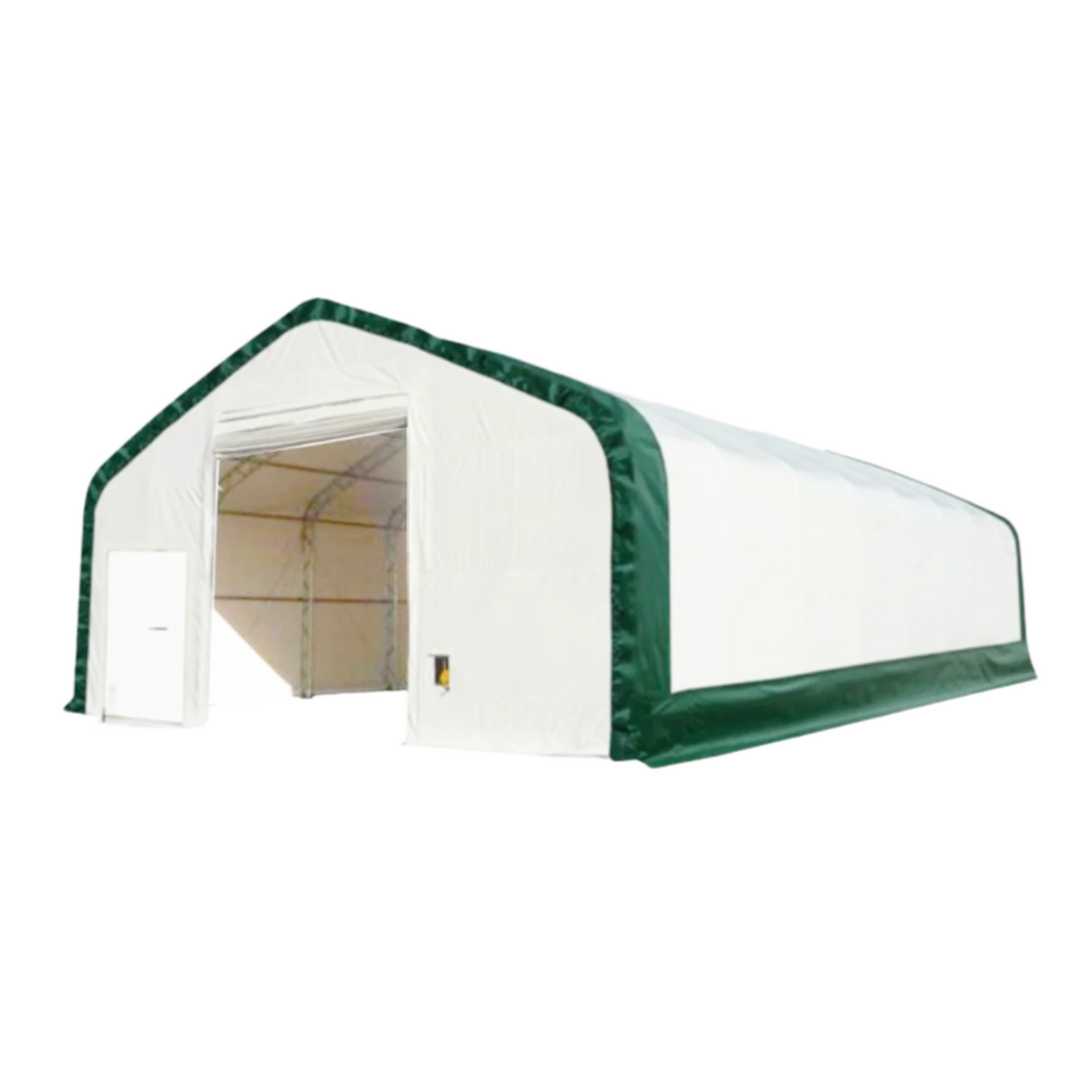 W 30FT x L 80FT x H 20FT Double Truss Storage Shelter