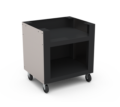 Rolling Base for Genio Wood Pizza Oven 4.0 (Stainless/Black)