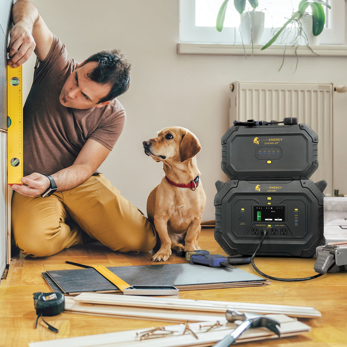 RECERTIFIED - Safari Power Generator (3,000W, 1,612Wh, LifePO4)