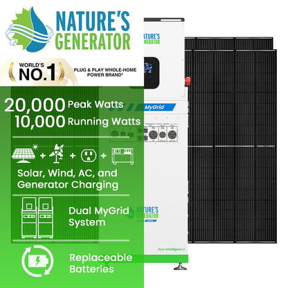 MyGrid 10K Solar Generator for Home