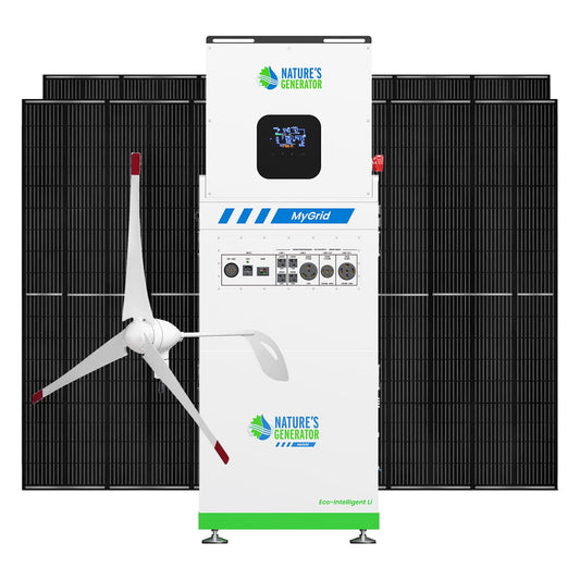 MyGrid 10K Solar and Wind Generator for Home