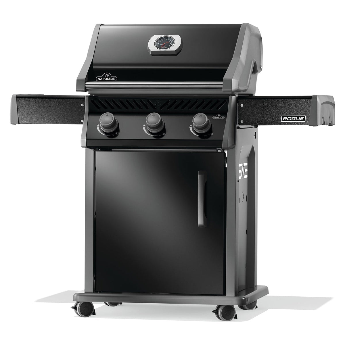 Napoleon Rogue 425 Gas BBQ Grill (Black) w/ Stainless Steel Grids 3-Burner