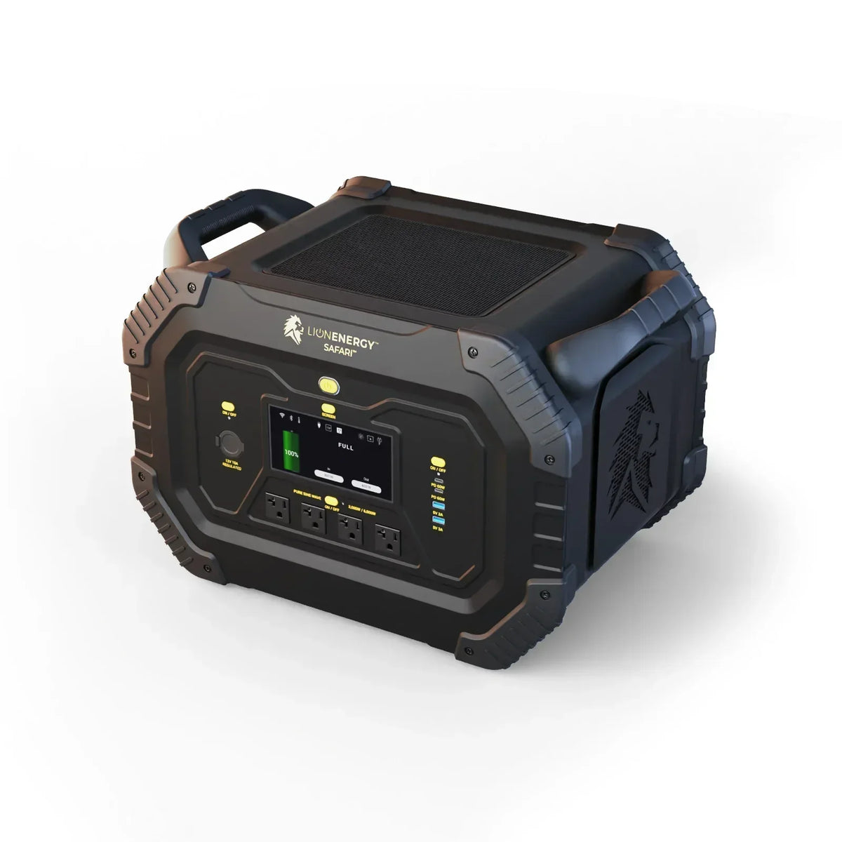 Lion Energy - Safari Power Generator (3,000W, 1,612Wh, LifePO4)