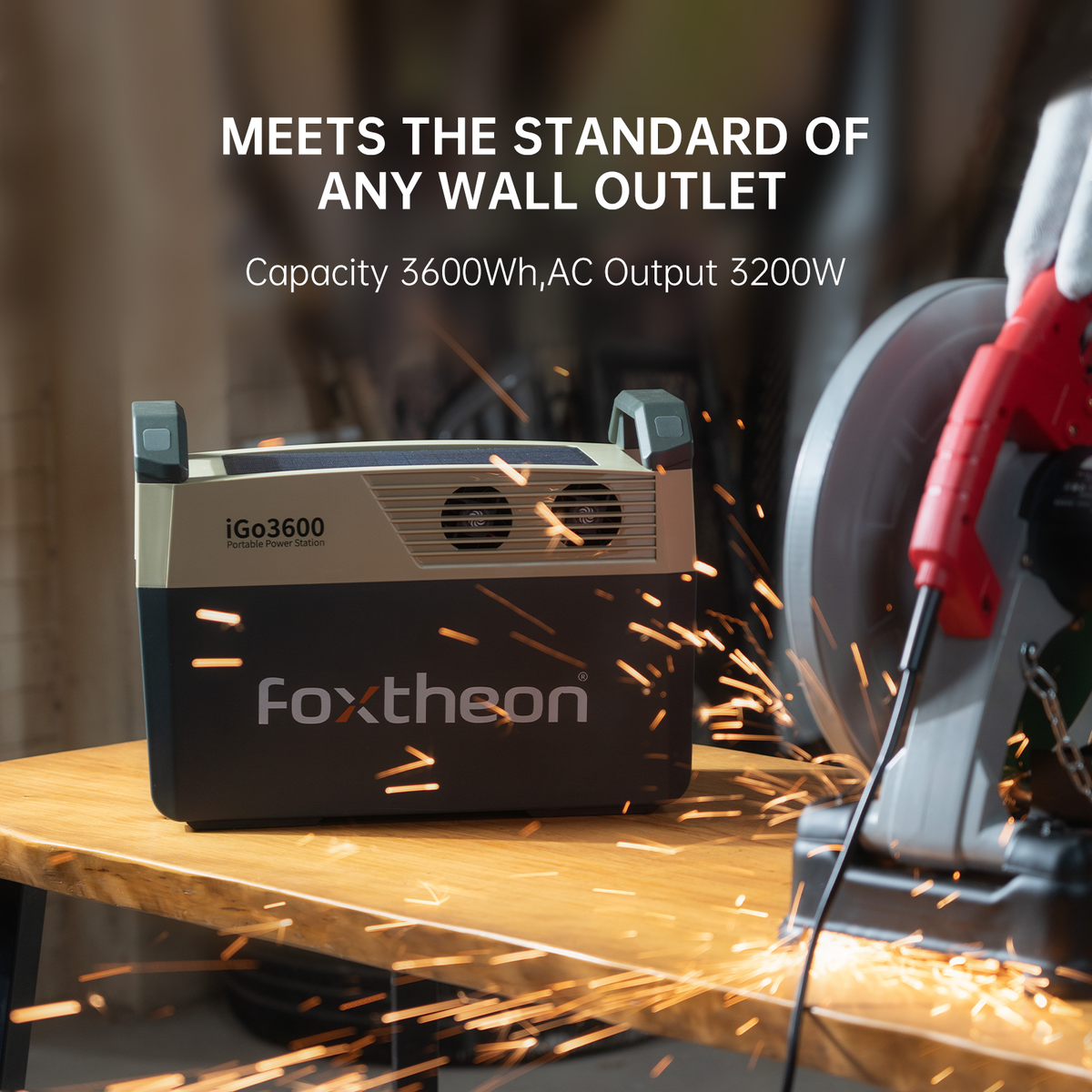 Foxtheon iGo3600 Power Station 3600WH/2500W