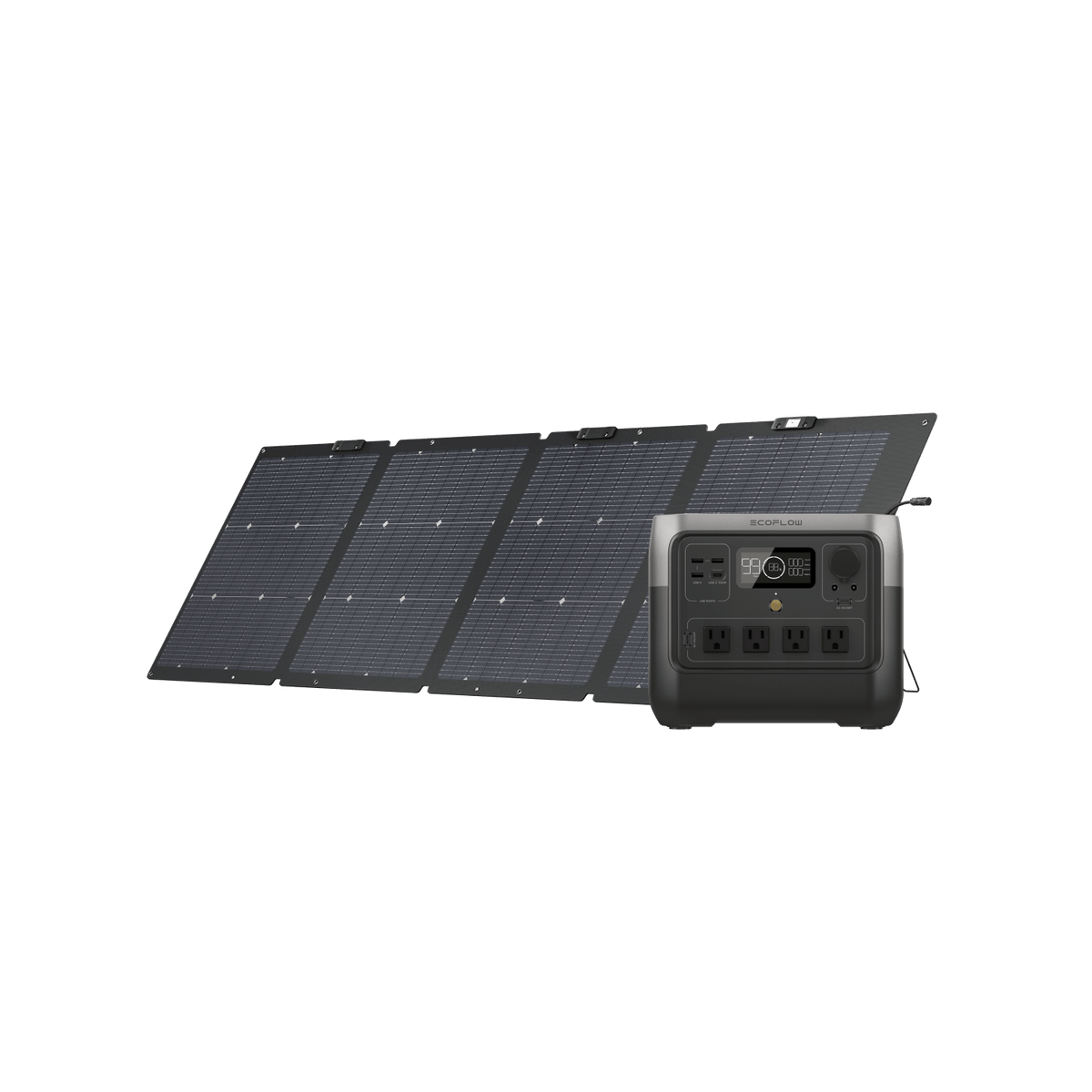 EcoFlow RIVER 2 Pro + 1*110W Portable Solar Panel