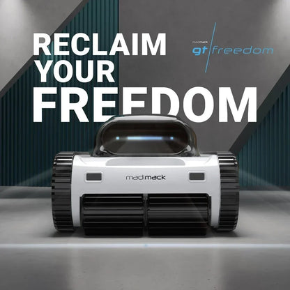 Madimack GT Freedom i60 Cordless Robotic Pool Cleaner – 6-Hour Runtime