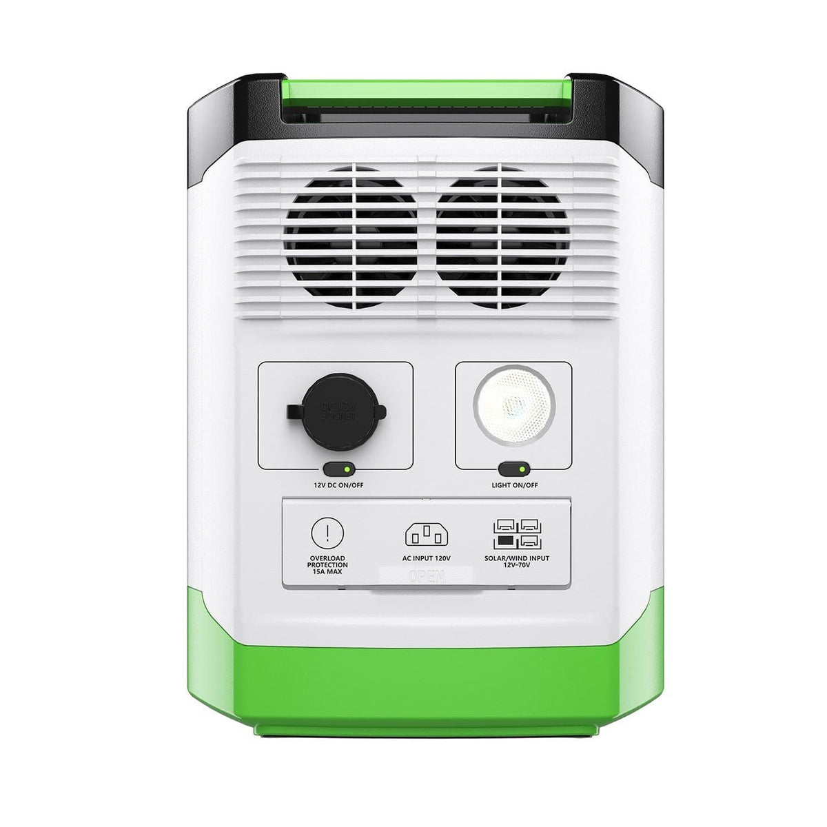 Nature's Generator Lithium 1800 Solar Generator and Transfer Switch