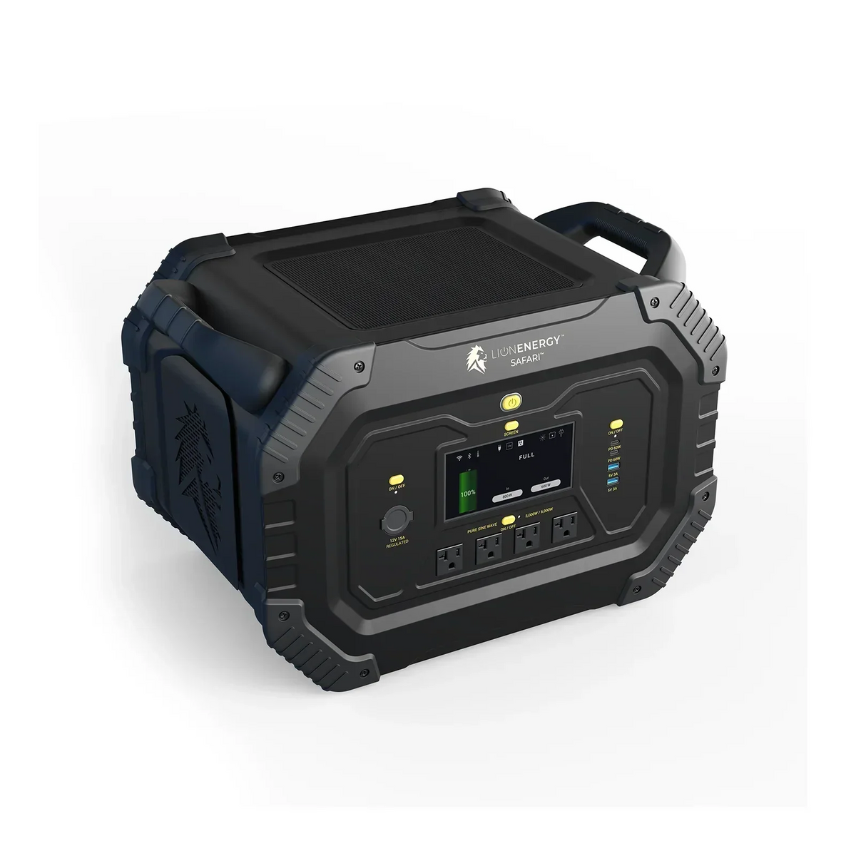 RECERTIFIED - Safari Power Generator (3,000W, 1,612Wh, LifePO4)