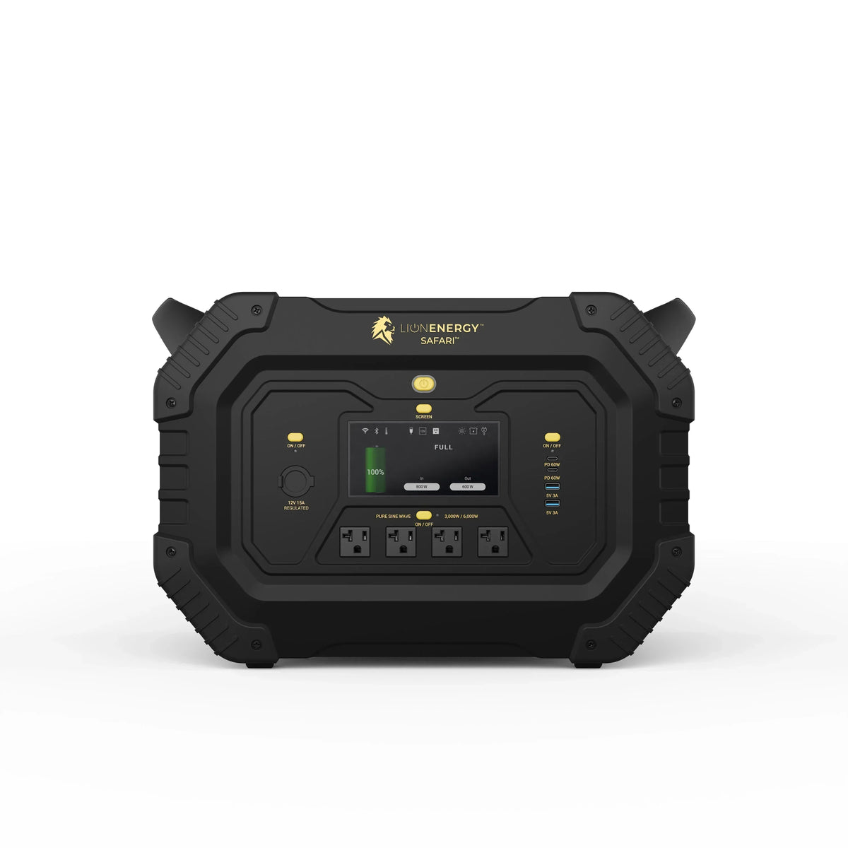 RECERTIFIED - Safari Power Generator (3,000W, 1,612Wh, LifePO4)